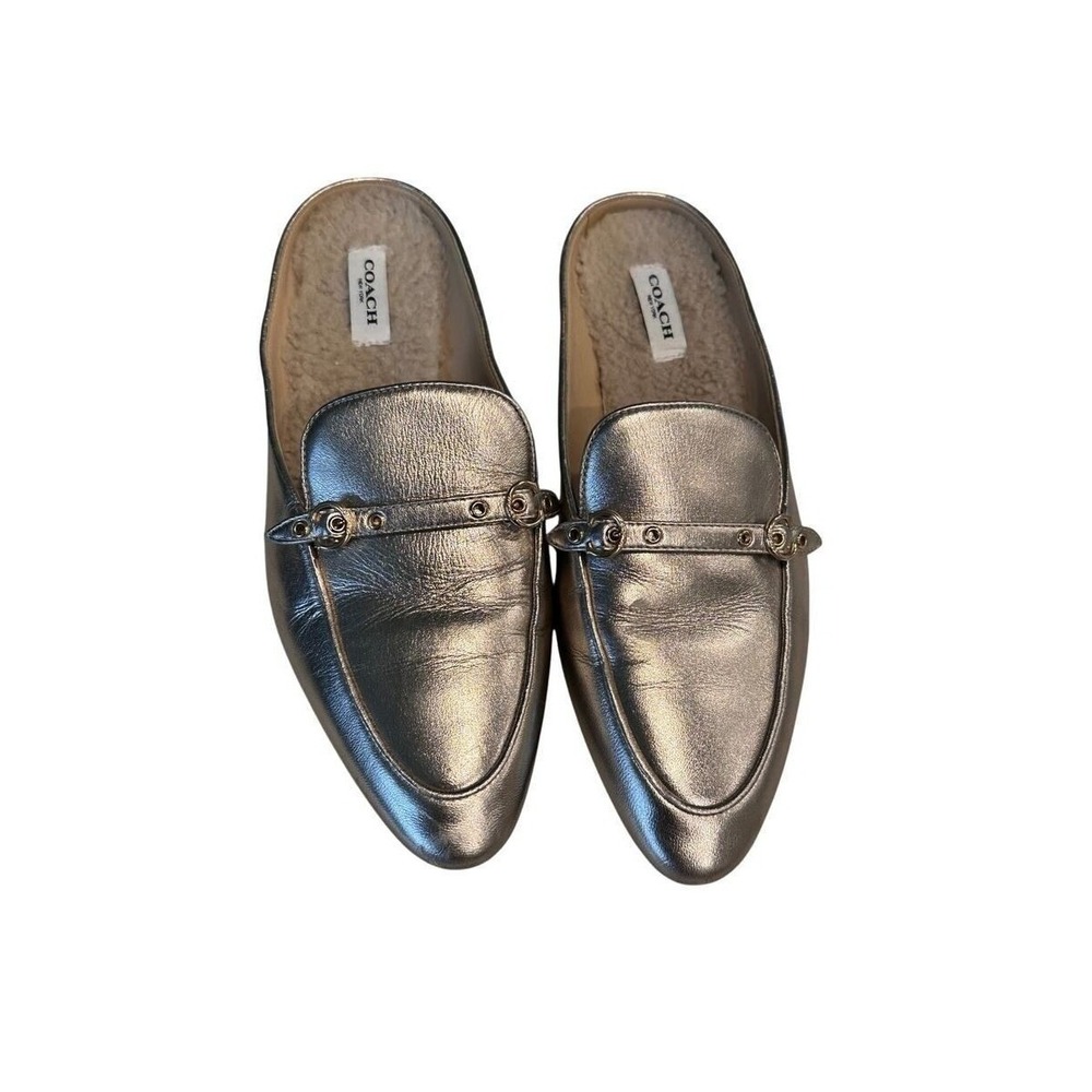 Coach Irene Mule Gold
